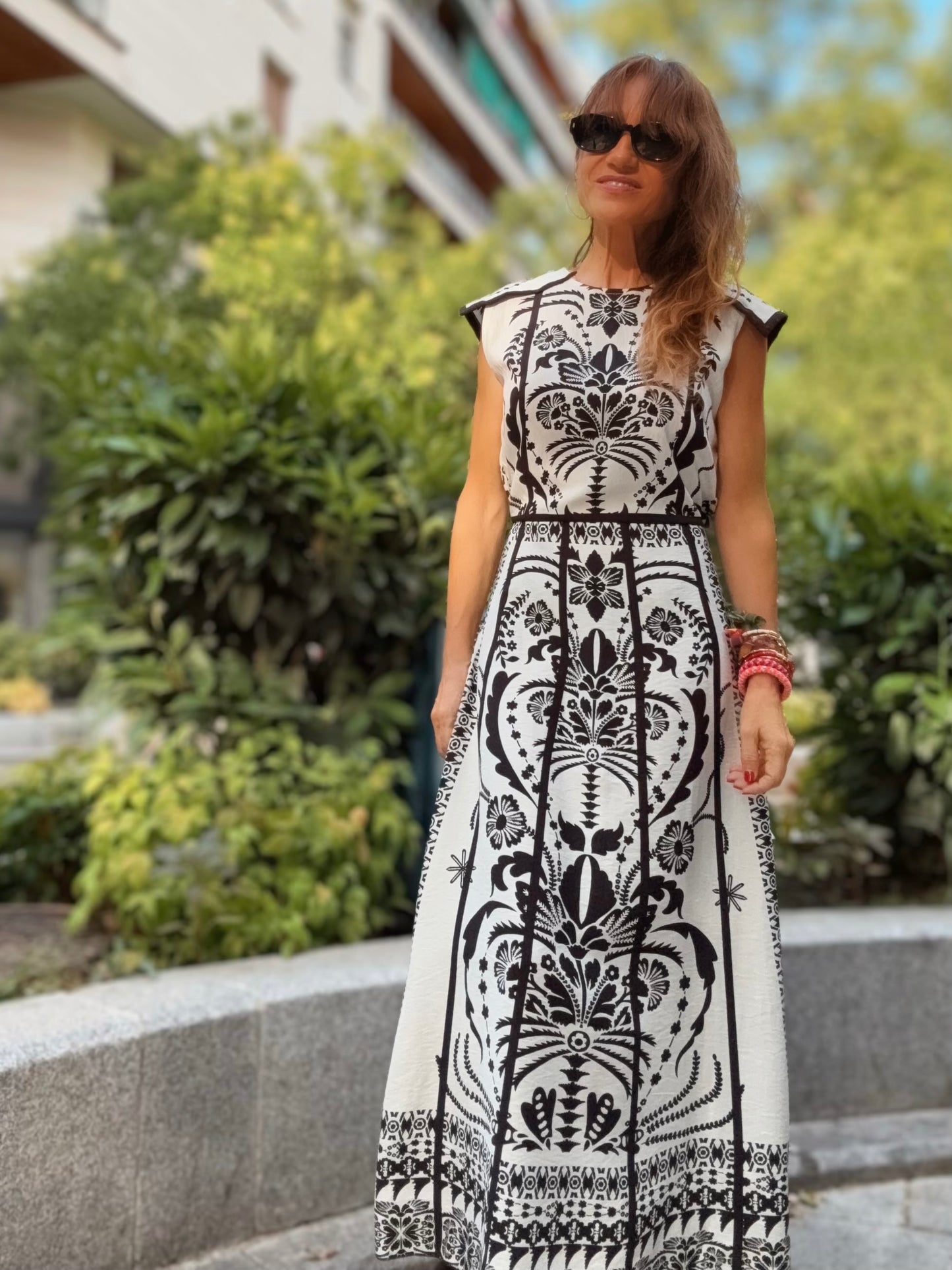 Vestido TANNA estampado