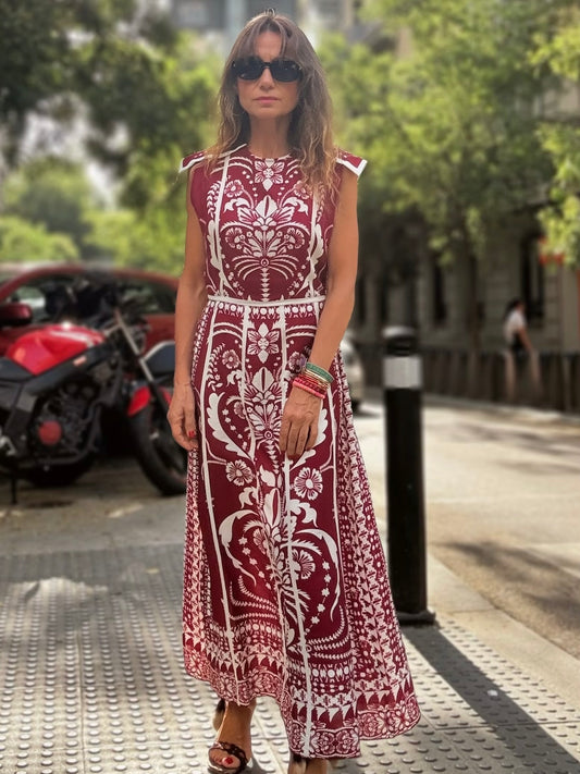 Vestido TANNA estampado