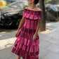 Vestido volantes LOLA