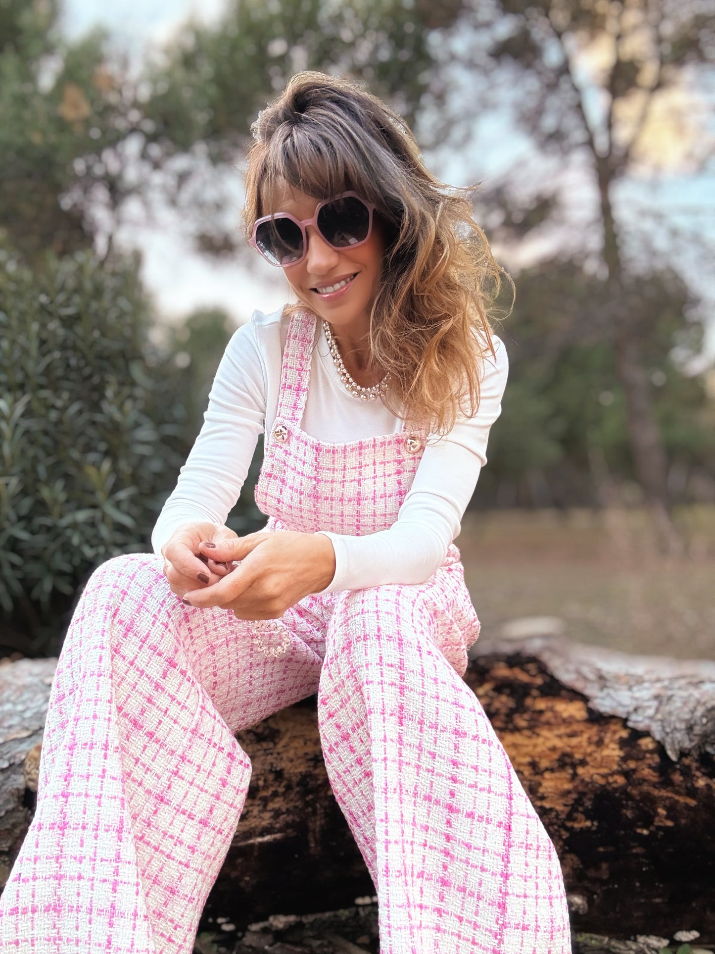 Camiseta cálida básica blanca