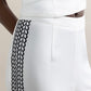 Pantalón blanco/negro DÚO