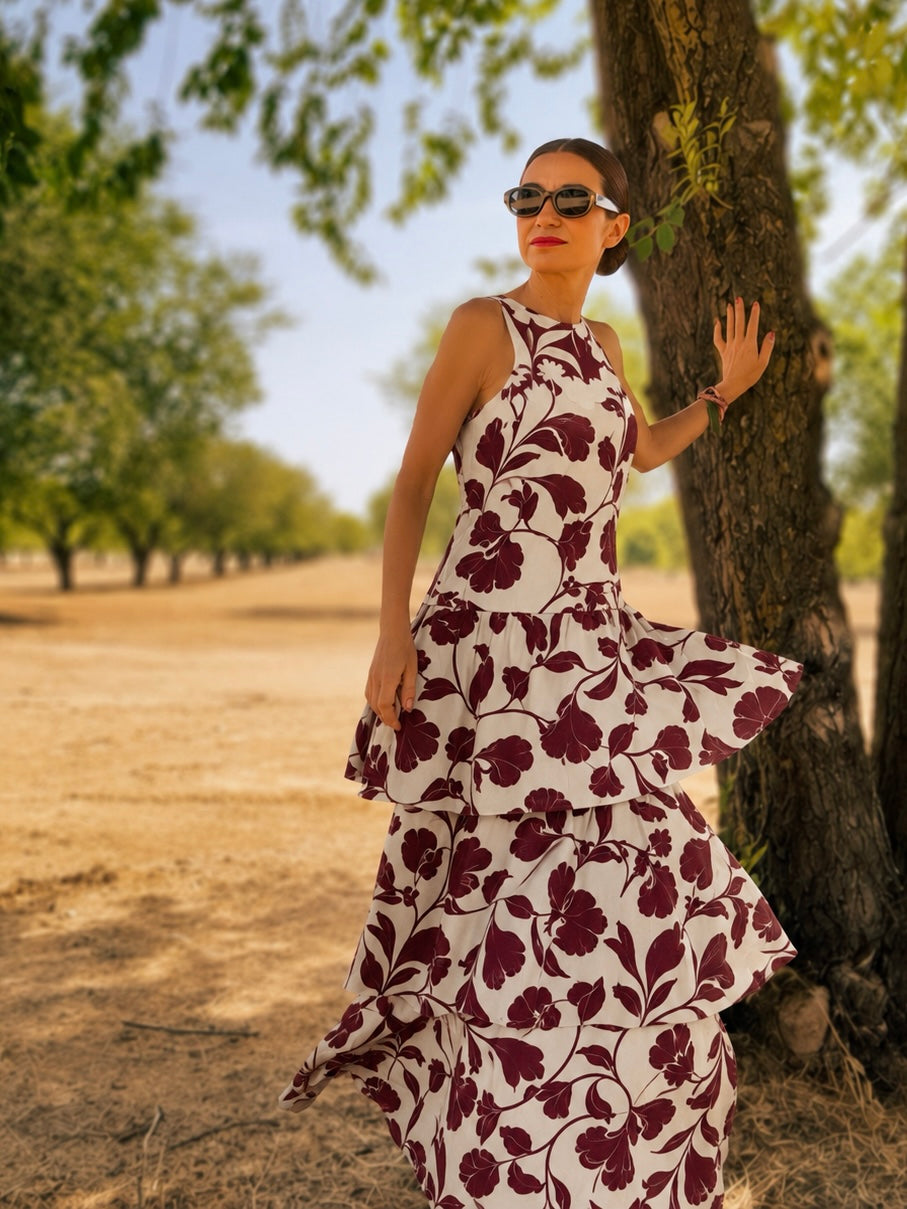 Vestido estampado CARLOTA