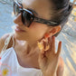 Complementos de verano de Little Moon / Pendientes de cangrejp