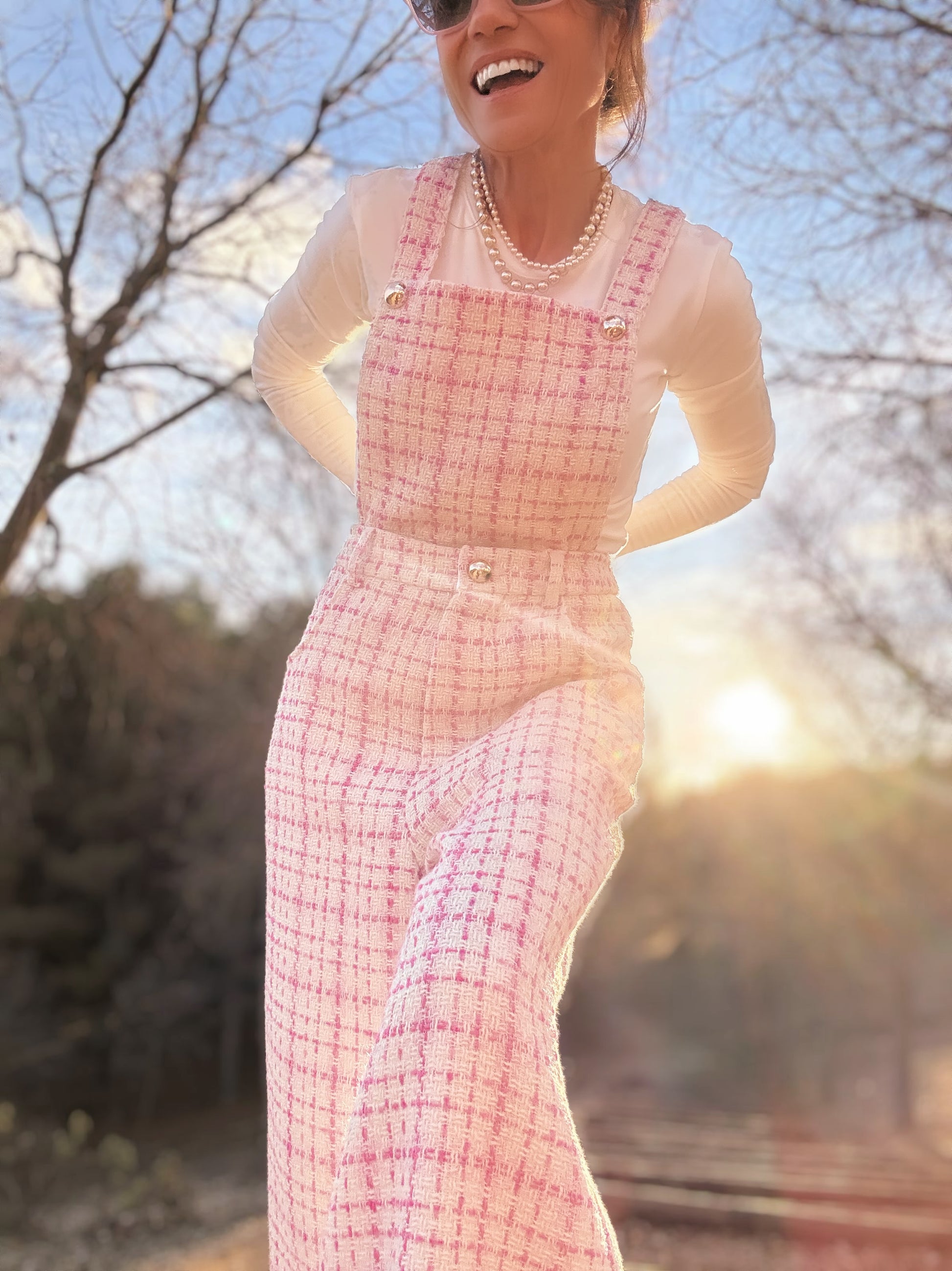 Entero o buzo tipo peto Chanel