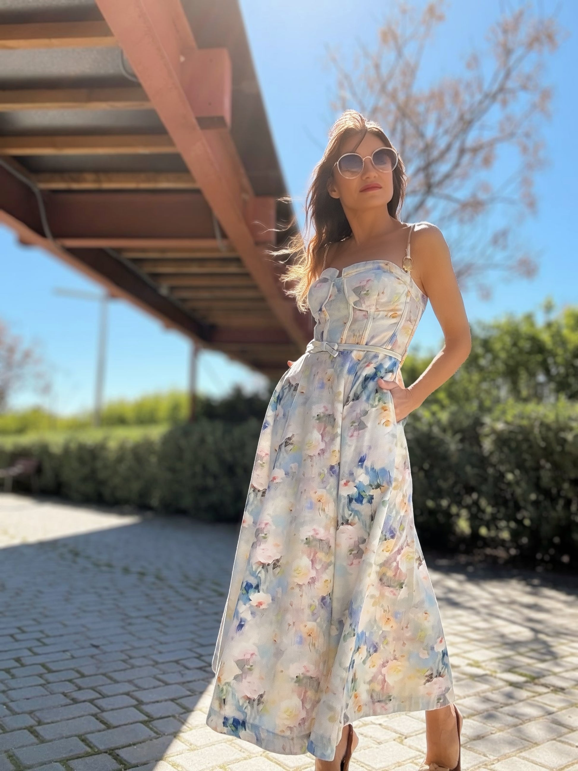 Vestido de algodón de Be Sunset Brand para Little Moon