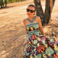 Vestido midi estampado para verano 26