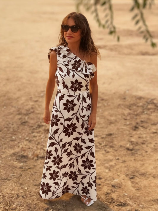 Vestido verano 26 marron  de Little MooN
