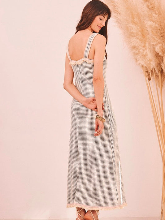 Vestido de algodón punto