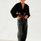 Blusa entallada con bordado NAÏF - Little MooN
