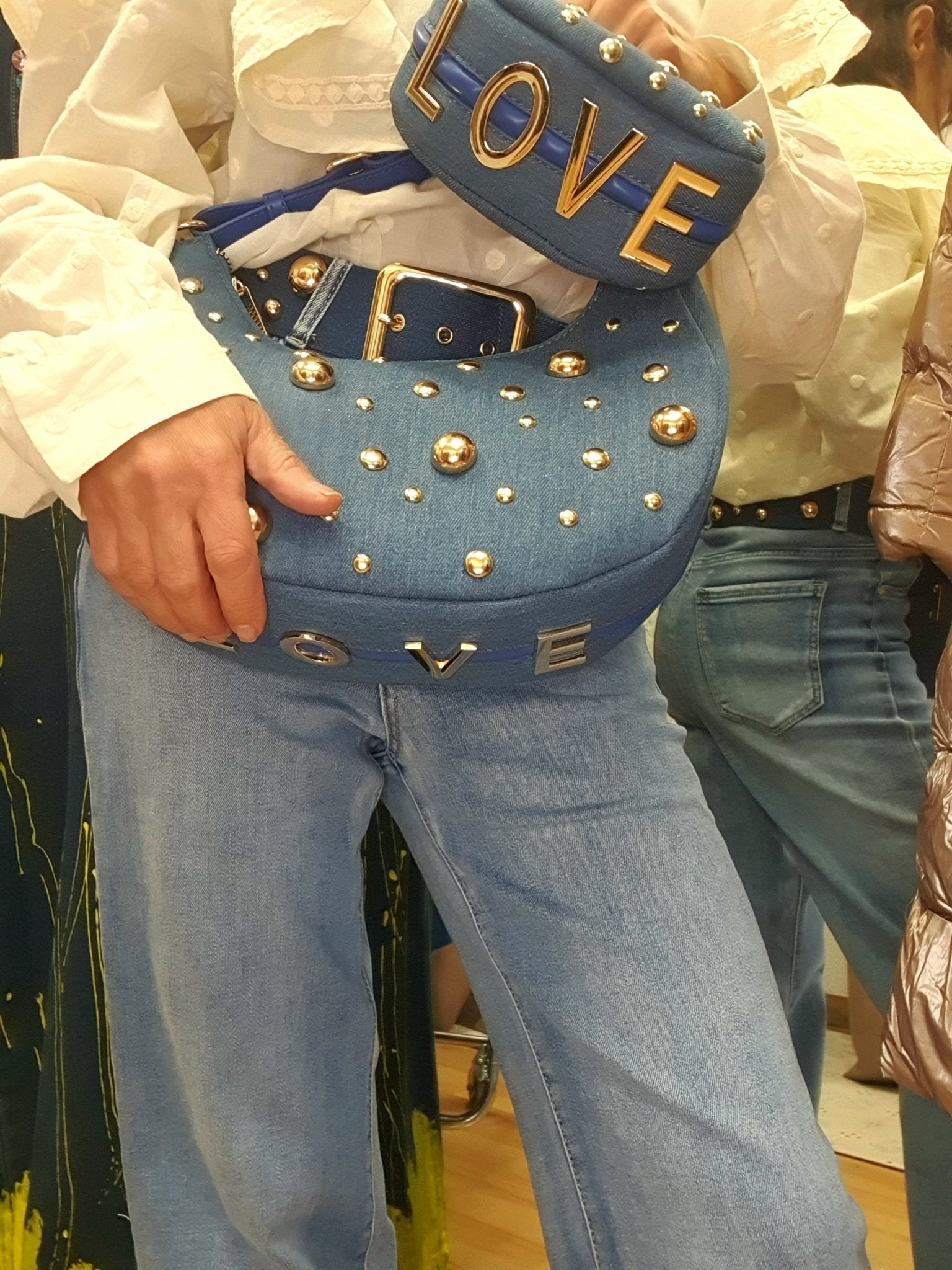 Bolso croissant LOVE - Little MooN