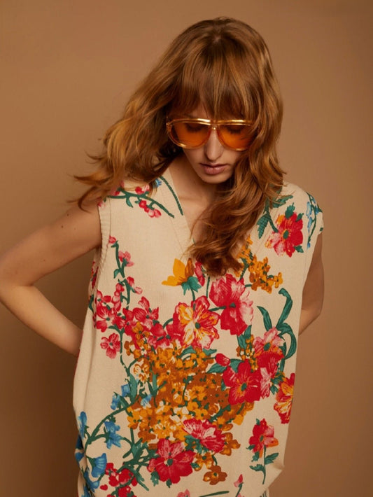 Chaleco de punto de la colección primavera verano 24 de Meisïe
