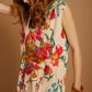 Chaleco estampado floral de MEISÏE - Little MooN