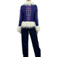 Chaqueta de estilo boho chic invierno