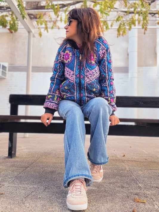 Chaqueta bomber RUANDA - Little MooN