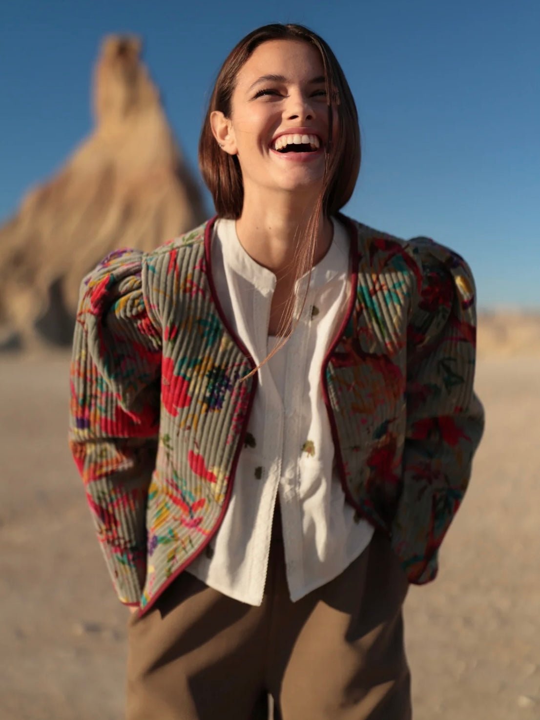 Chaqueta de terciopelo BONNIE - Little MooN