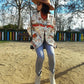 Chaqueta estampada floral MIXBOHO - Little MooN