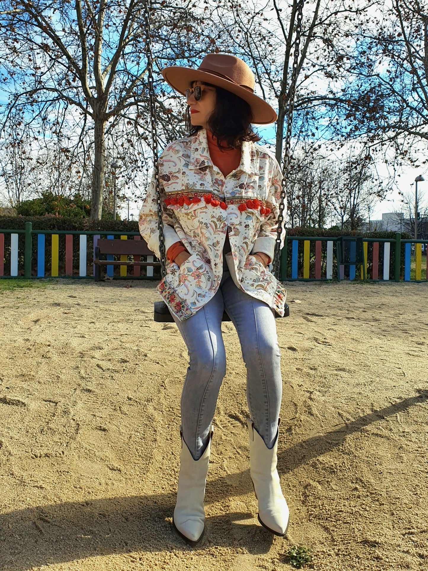 Chaqueta estampada floral MIXBOHO - Little MooN