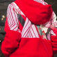 Chaqueta invierno roja