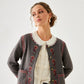 Chaqueta padding con bordado UNAY - Little MooN