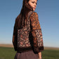 Chaqueta patch de terciopelo BROWN - Little MooN