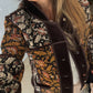 Chaqueta patch de terciopelo BROWN - Little MooN
