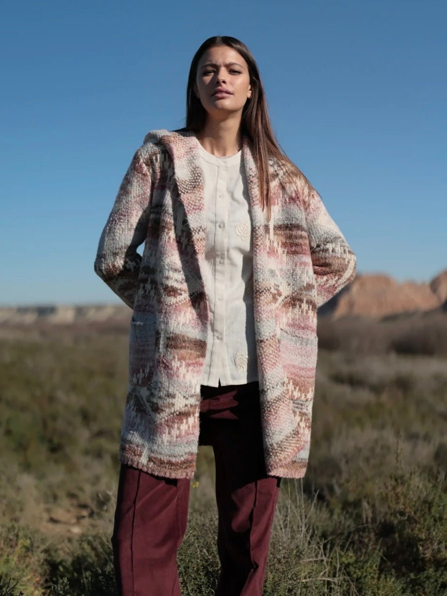 Chaqueta punto azteca NAZCA - Little MooN