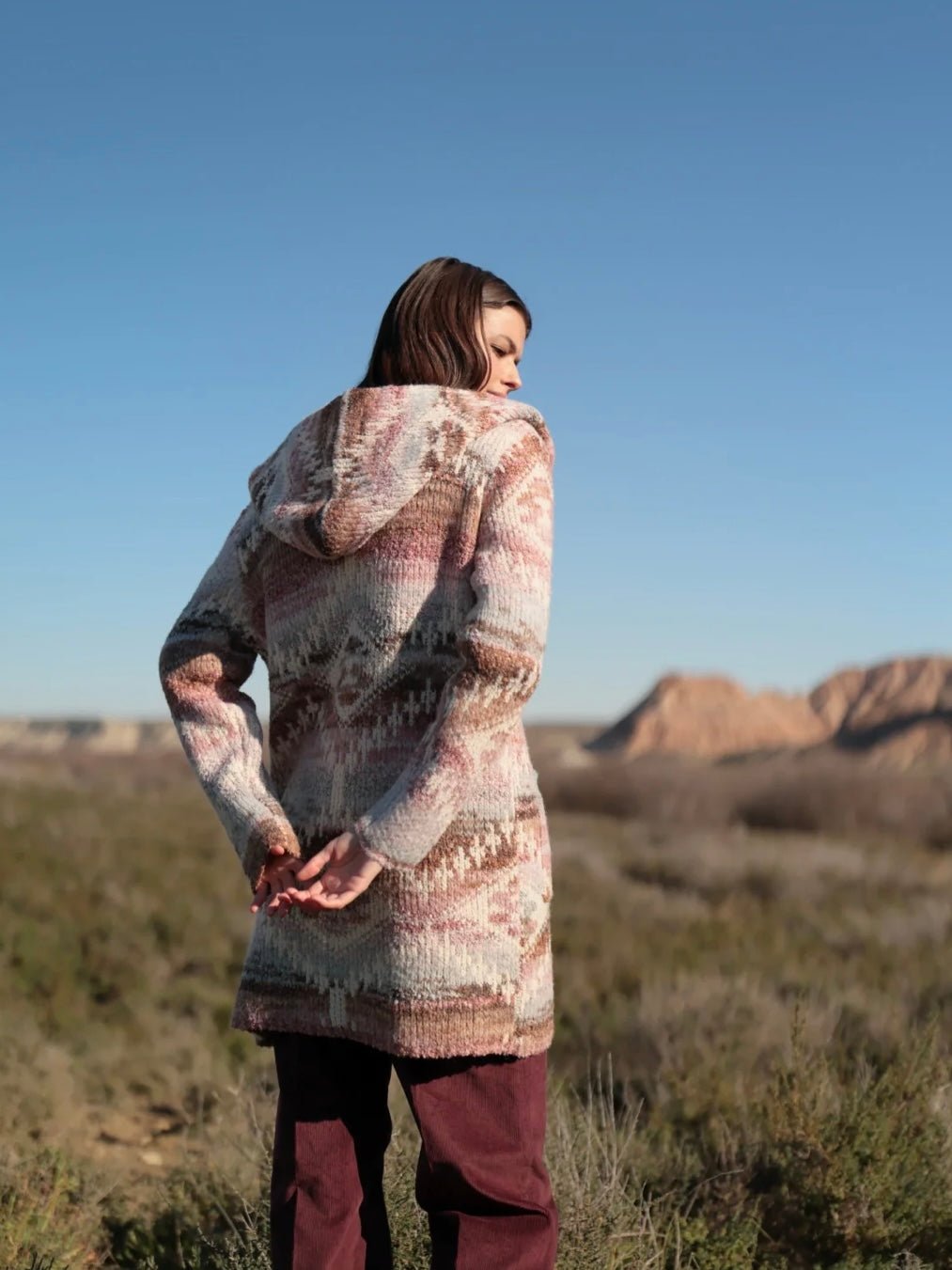 Chaqueta punto azteca NAZCA - Little MooN