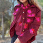 Chaqueta terciopelo bordado FLORAL - Little MooN