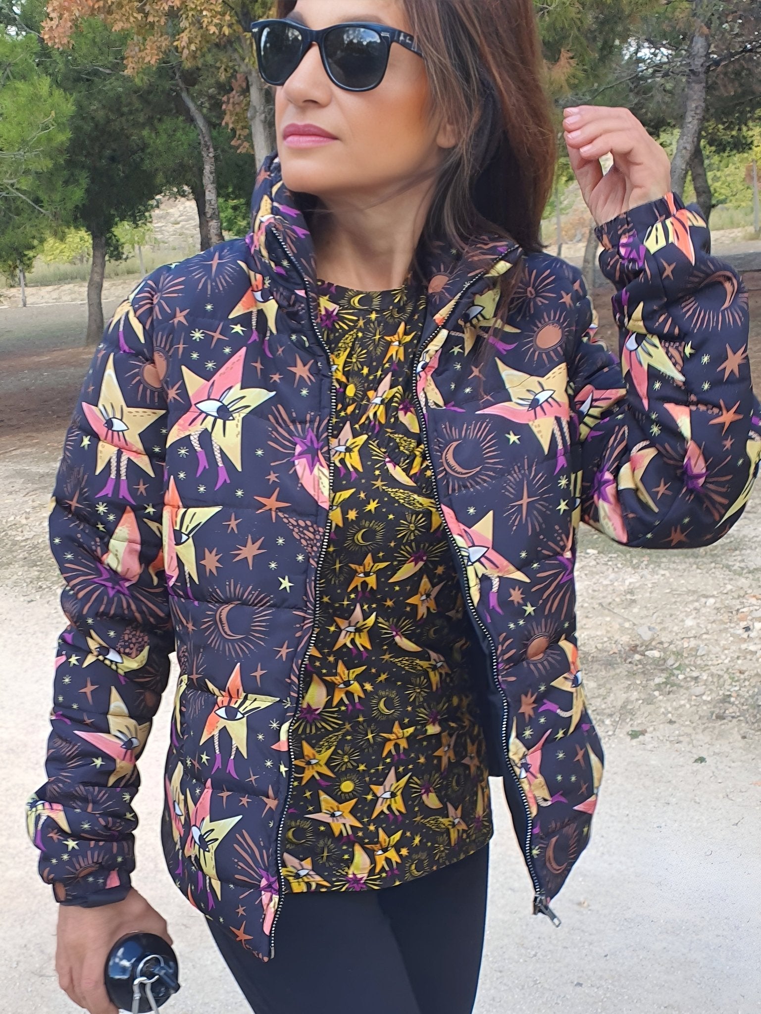 Chaqueta tipo plumas EYE - Little MooN