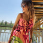 Conjunto estampado de top + falda RÍO - Little MooN