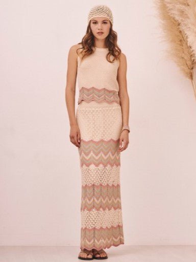 Falda croché ONDAS - Little MooN