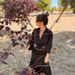 Falda midi con bordado de floral NAÏF - Little MooN