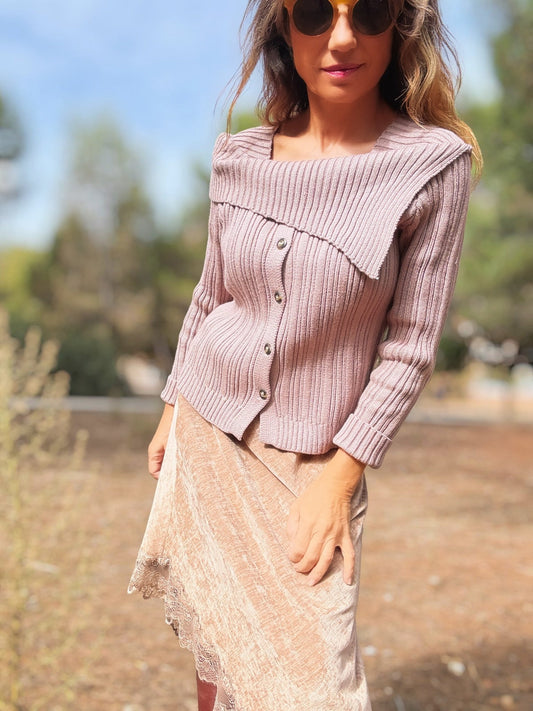 Jersey BARDOT TAUPE - Little MooN