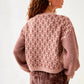Jersey geométrico Bicolor BURGUNDY - Little MooN
