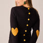 Jersey negro bicolor CAPERUCITA - Little MooN