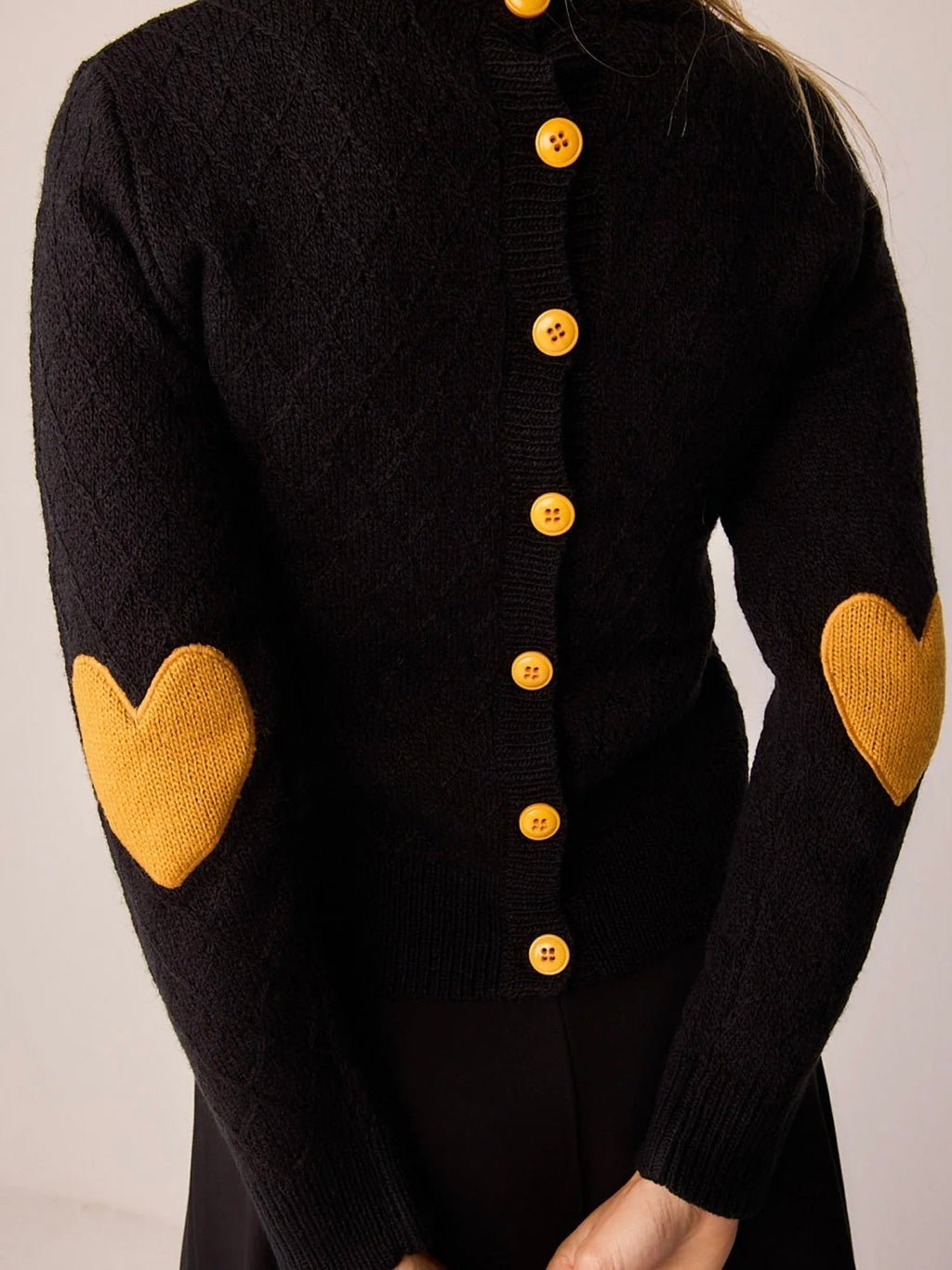 Jersey negro bicolor CAPERUCITA - Little MooN