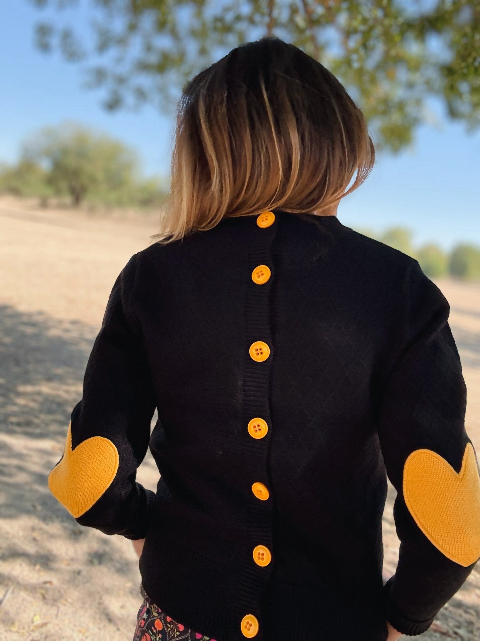 Jersey negro bicolor CAPERUCITA - Little MooN