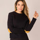 Jersey negro bicolor CAPERUCITA - Little MooN