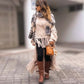 Jersey trenzado de punto con flecos OLIGO - Little MooN