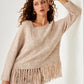 Jersey trenzado flecos OLIGO - Little MooN