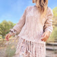 Jersey trenzado flecos OLIGO - Little MooN