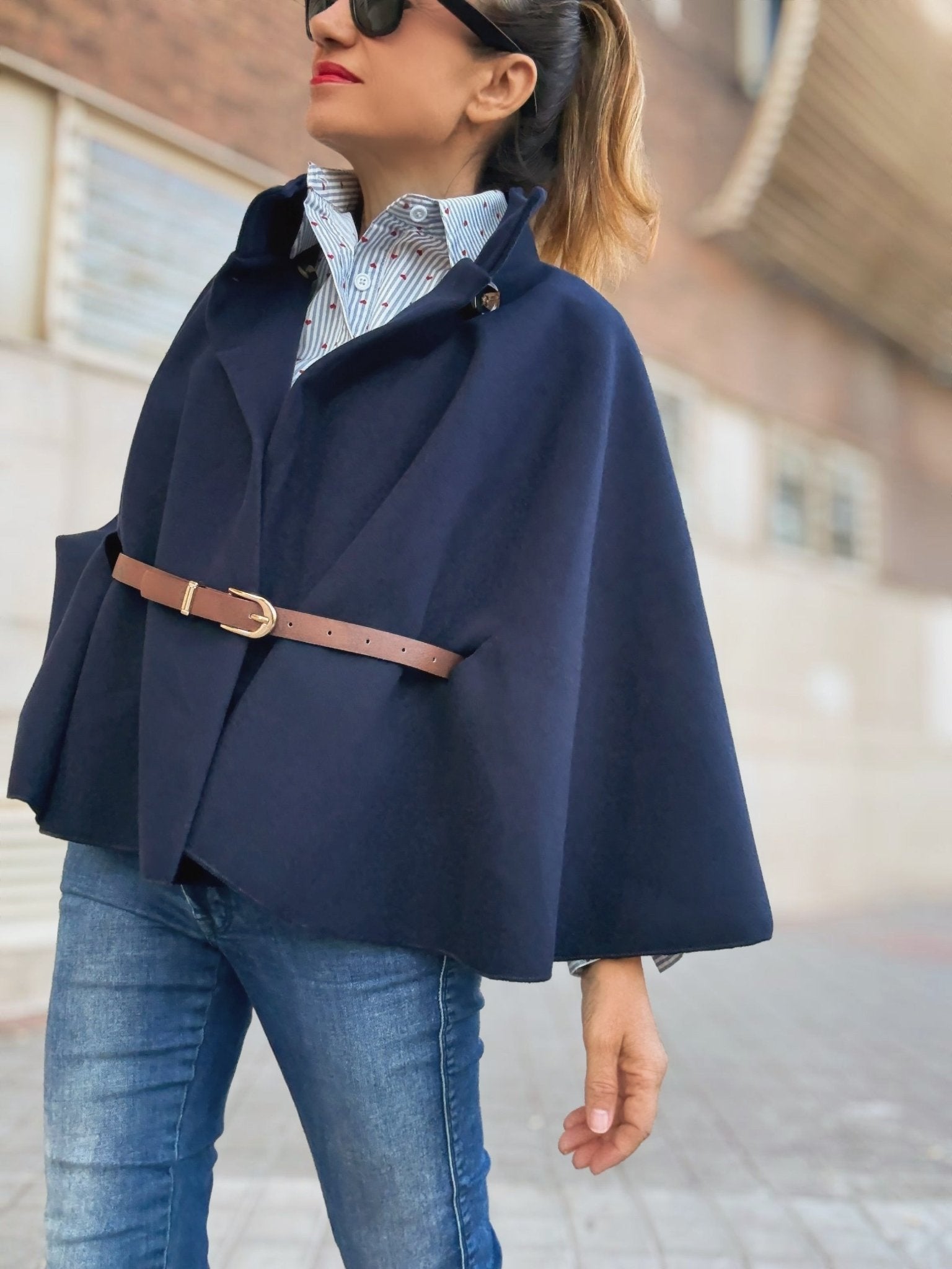 Mini capa de paño Jimena - Little MooN