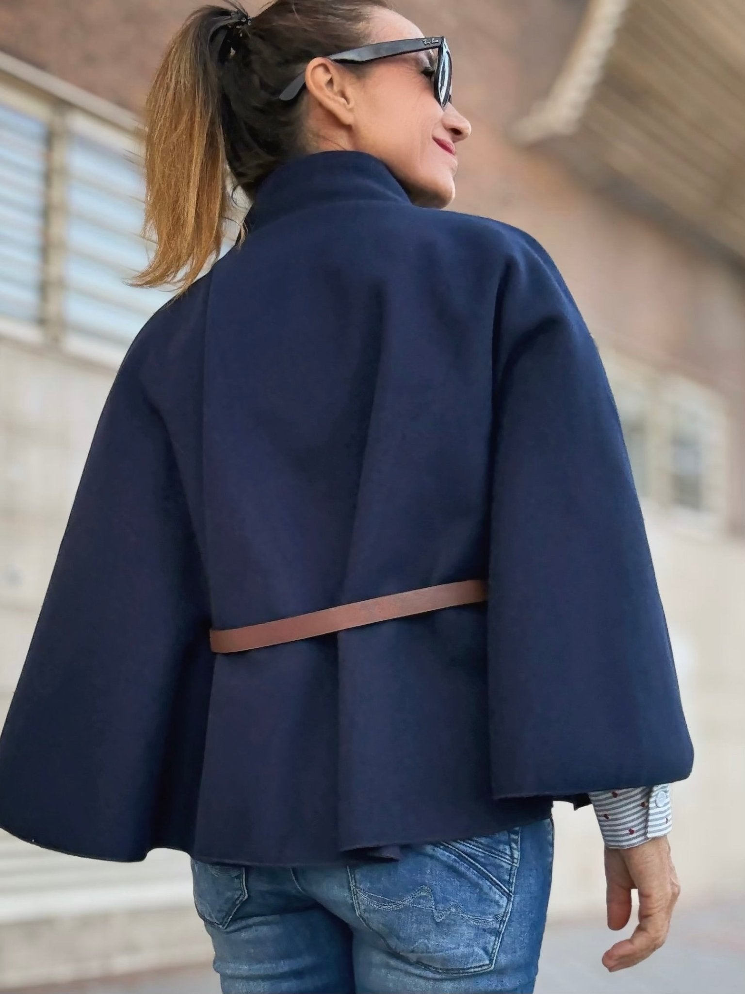 Mini capa de paño Jimena - Little MooN