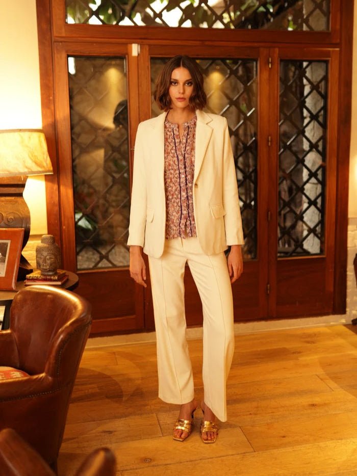 Pantalon LONDON BEIGE - Little MooN