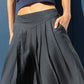 Pantalón ancho tipo palazzo
