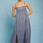 Vestido FORMENTERA AZUL de Meisïe