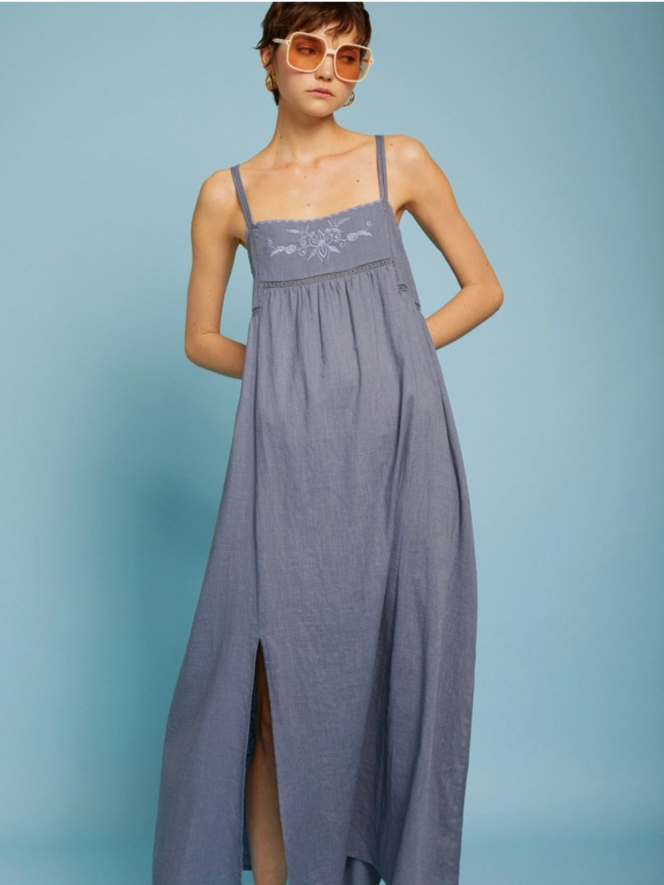 Vestido FORMENTERA AZUL de Meisïe