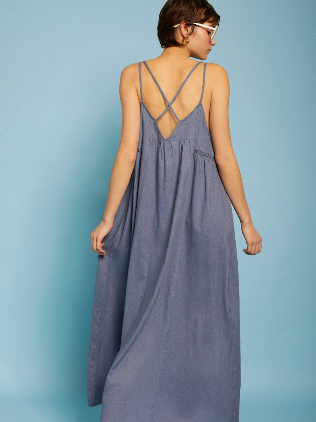 Vestido FORMENTERA AZUL de Meisïe