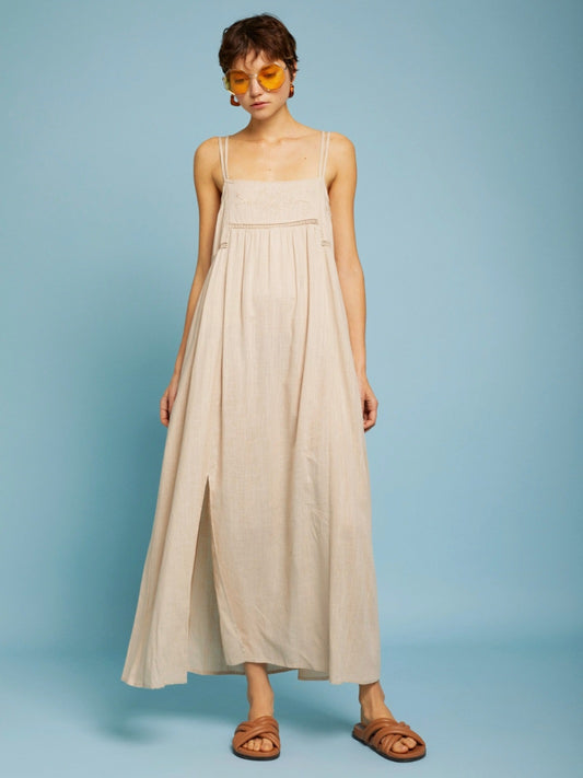 Vestido FORMENTERA BEIGE de Meisïe