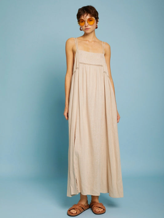 Vestido FORMENTERA BEIGE de Meisïe